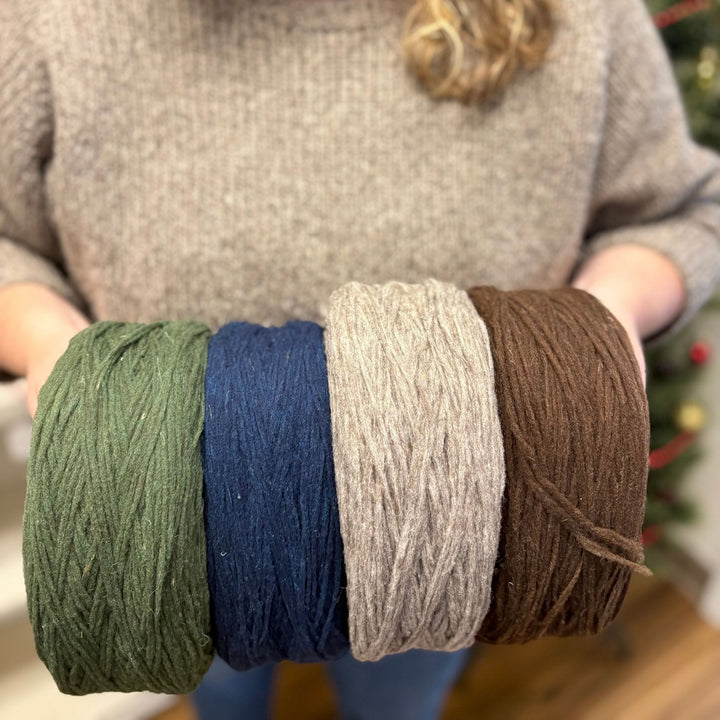 Vanilla's Big Sister Sweater by Corinne Tomlinson in WoolDreamers Manchelopis