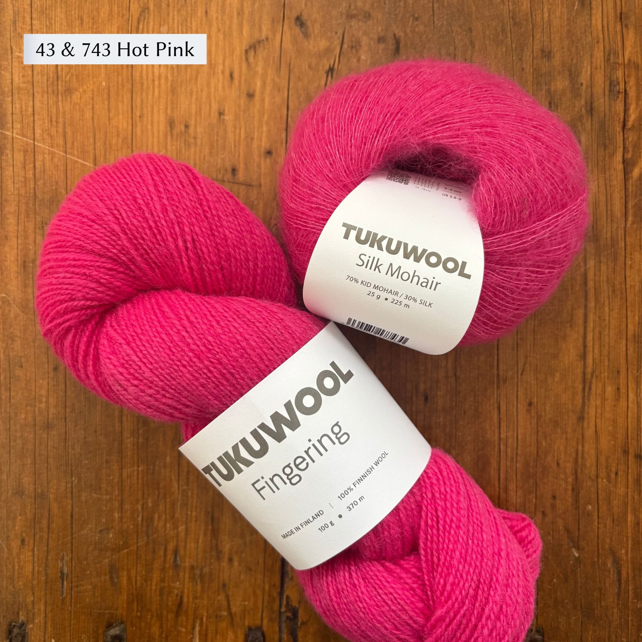 Haven Shawl by Sari Nordlund in Tukuwool Fingering and Silk Mohair