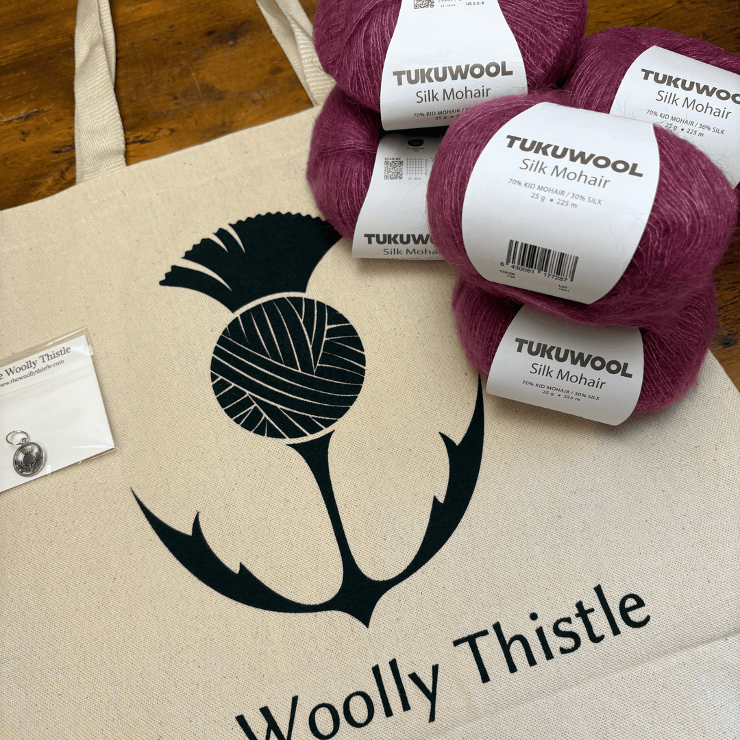 Cumulus Blouse by PetiteKnit in Tukuwool Silk Mohair