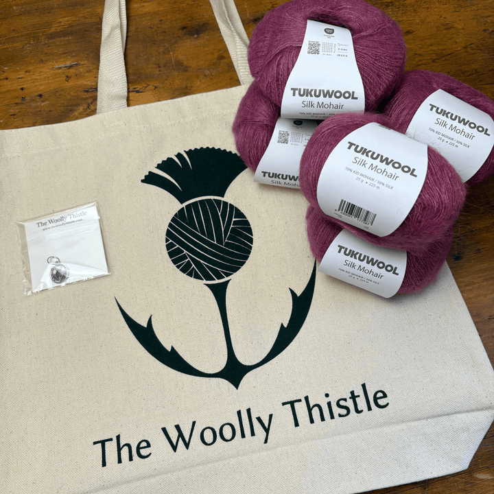 Cumulus Blouse by PetiteKnit in Tukuwool Silk Mohair