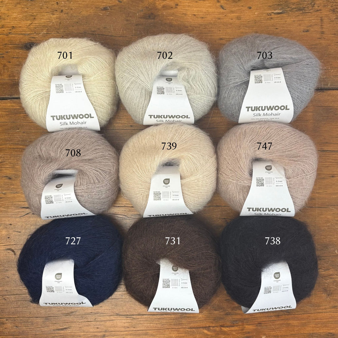 Tukuwool Silk Mohair