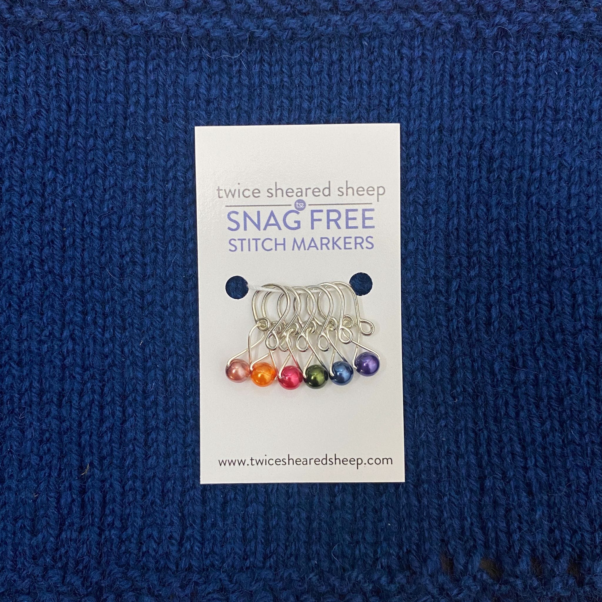 Twice Sheared Sheep Stitch Markers