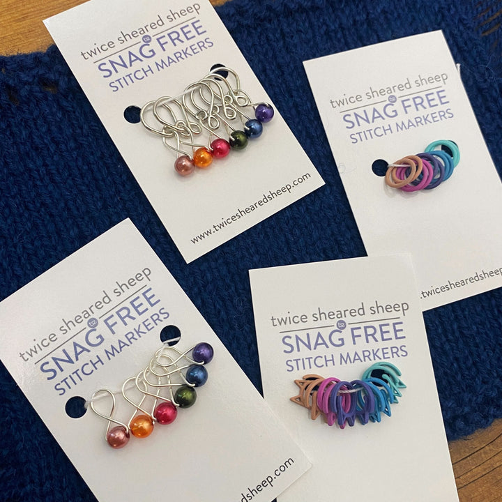 Twice Sheared Sheep Stitch Markers