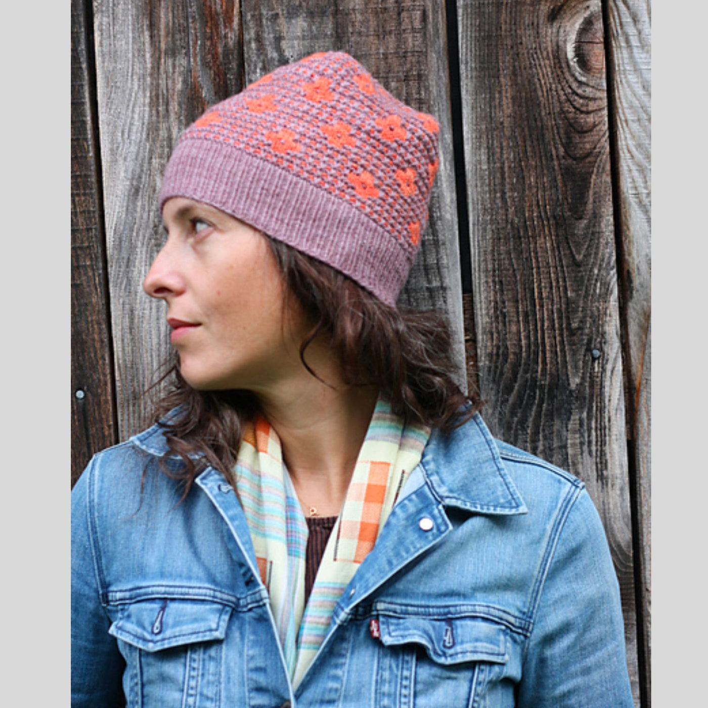 Pressed Flowers Hat by Amy Christoffers in Ullcentrum 2ply
