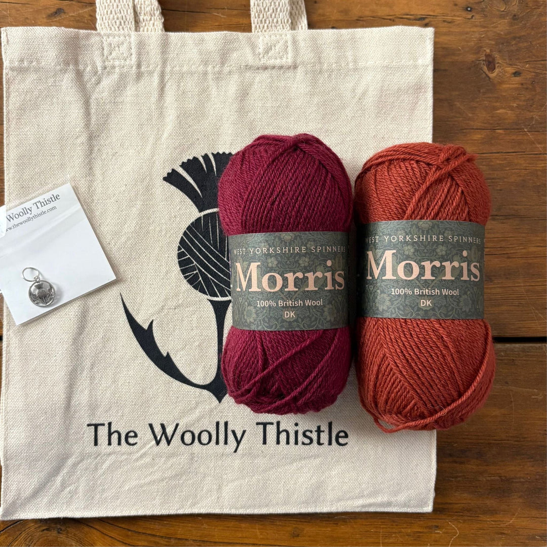 Arcadia Beret & Mittens by West Yorkshire Spinners in Morris DK