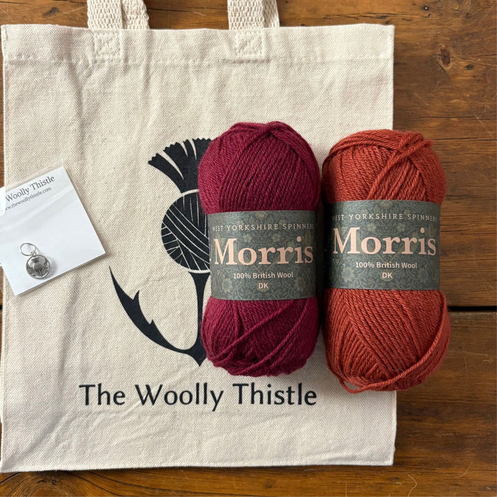 Arcadia Beret & Mittens by West Yorkshire Spinners in Morris DK