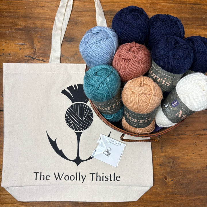 Bird Jumper by Birch + Bliss in Morris DK