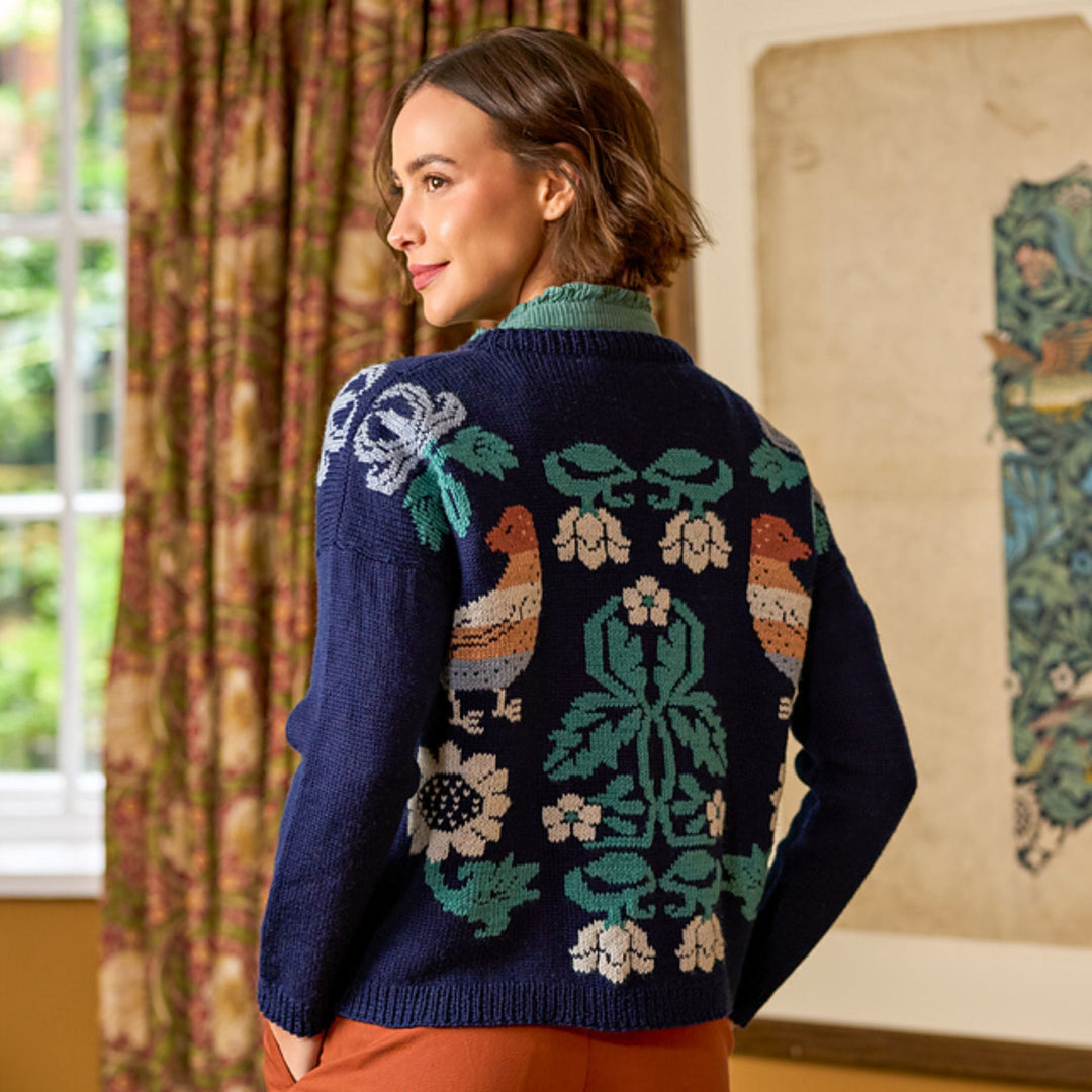 Bird Jumper by Birch + Bliss in Morris DK