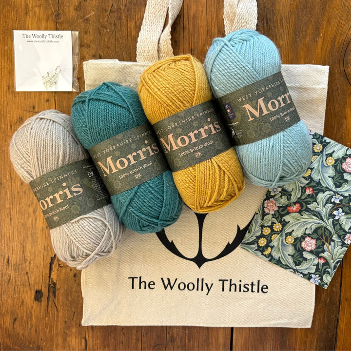 Grafton Cushion by Birch + Bliss in Morris DK