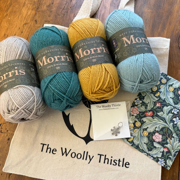 Grafton Cushion by Birch + Bliss in Morris DK