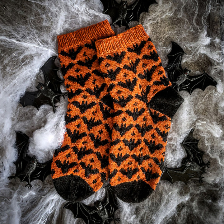 I'm Batty for Halloween by Stone Knits in Signature 4ply