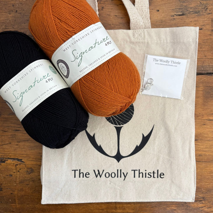 I'm Batty for Halloween by Stone Knits in Signature 4ply