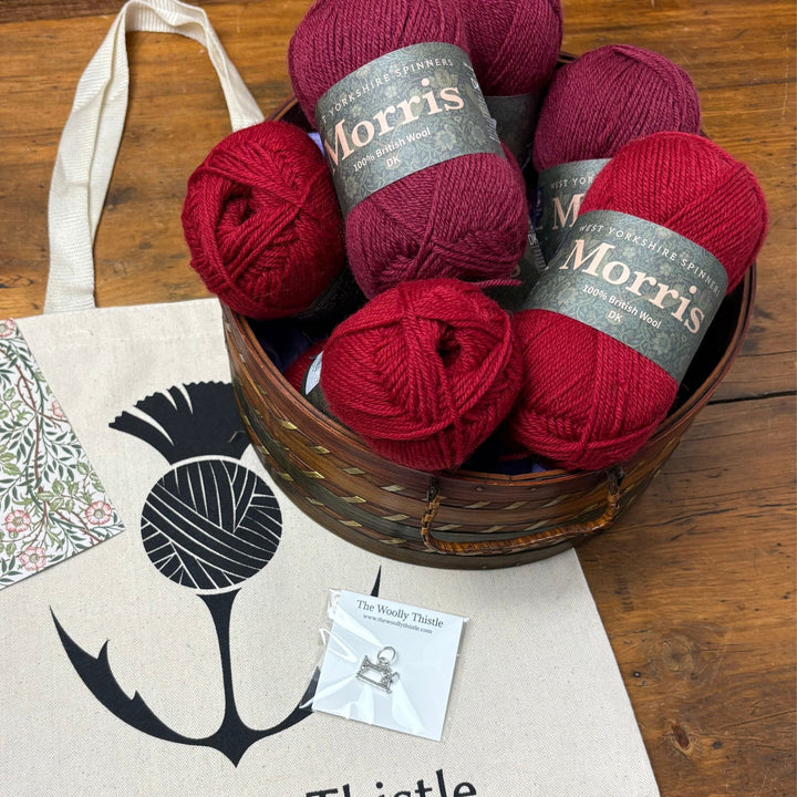 Marigold Jumper by Birch + Bliss in Morris DK