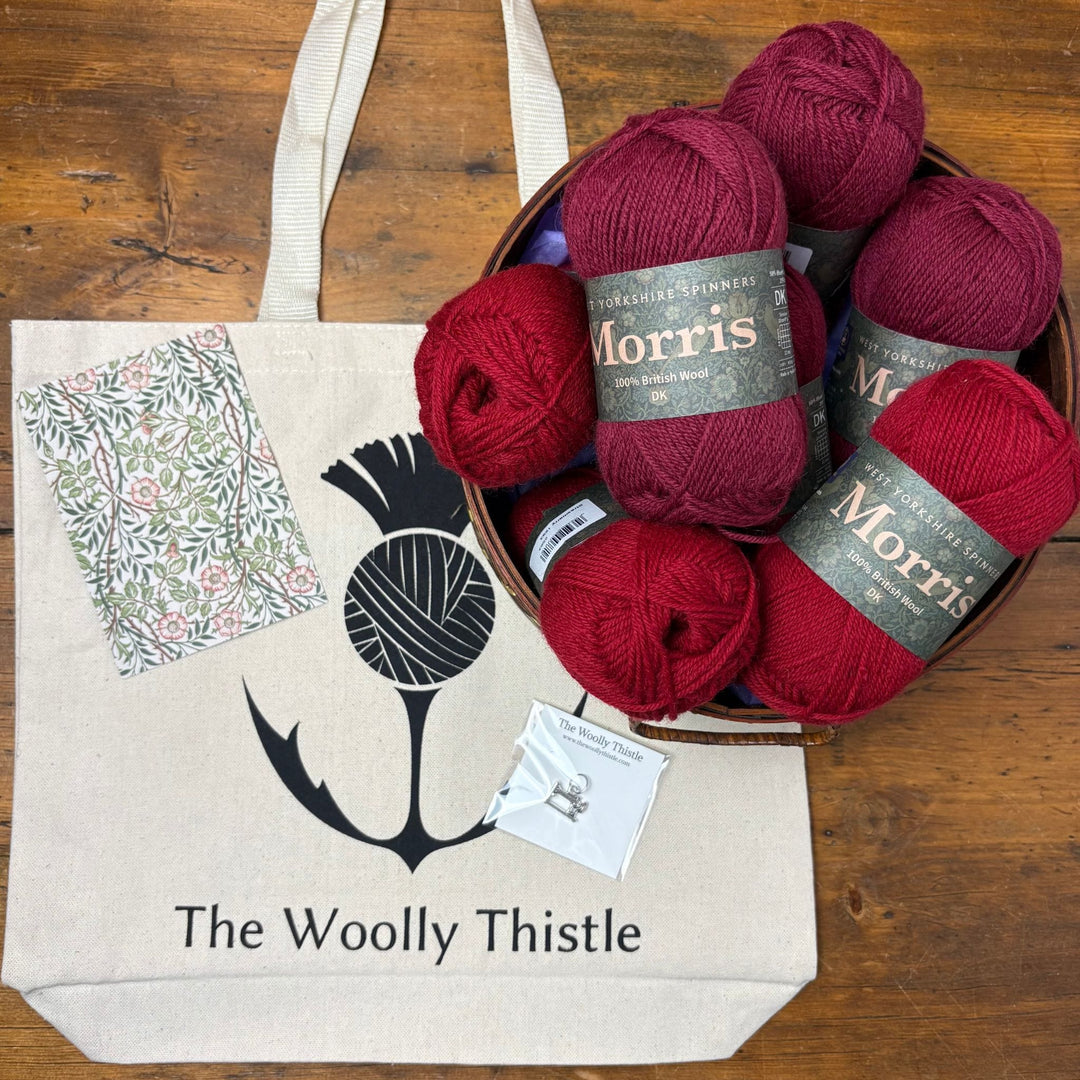 Marigold Jumper by Birch + Bliss in Morris DK