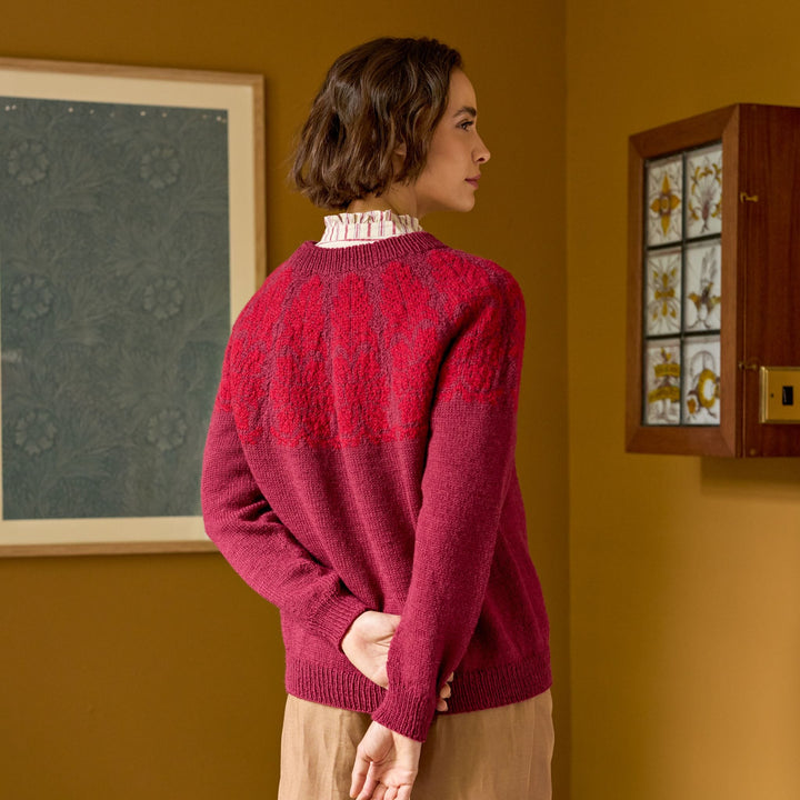 Marigold Jumper by Birch + Bliss in Morris DK