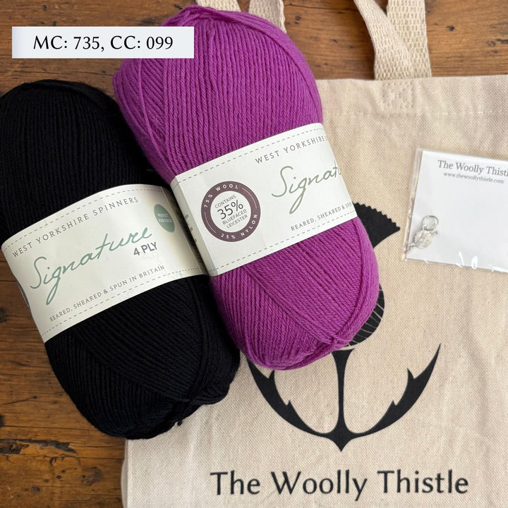 I'm Batty for Halloween by Stone Knits in Signature 4ply