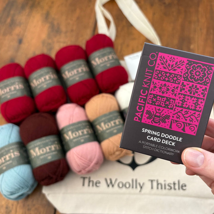 Design Your Own Spring Cowl Kit in Morris DK