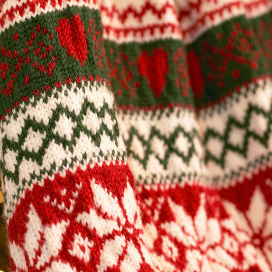 Woodside Blanket Kit by Jenny Watson in The Croft Aran