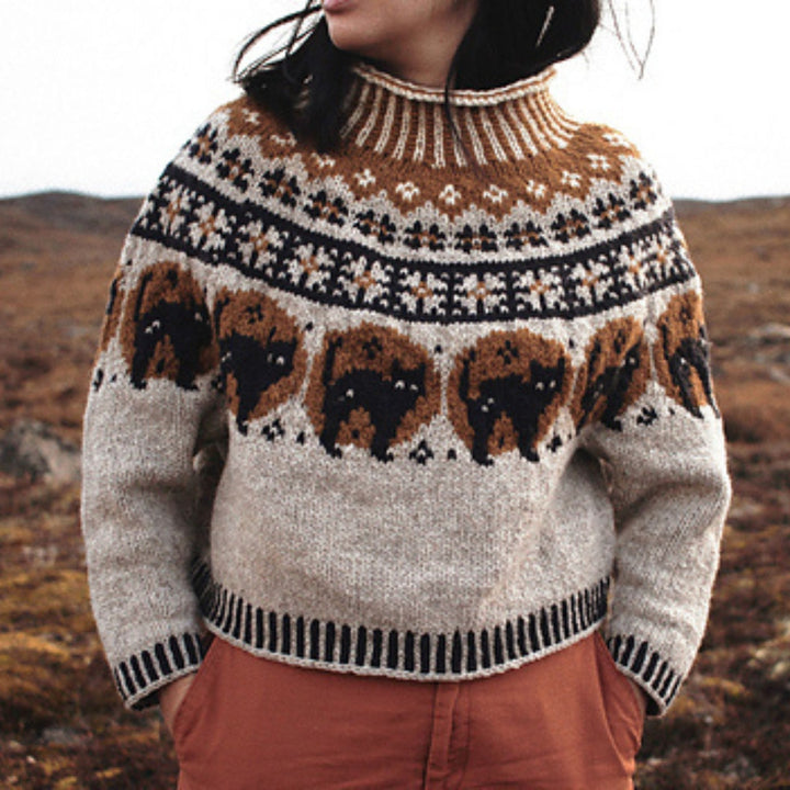 Nocturnal Jumper by Saskie & Co in Mota