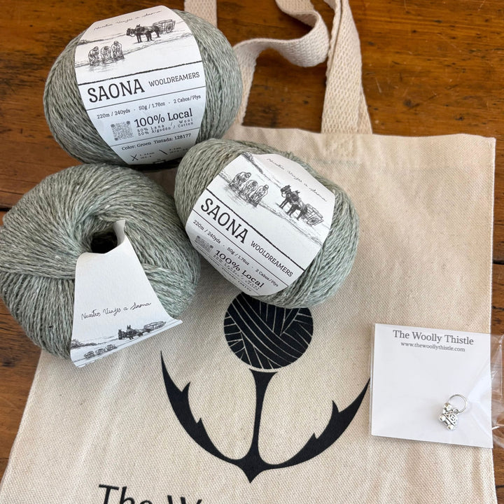 Summerwood Tee by Lív Ulven in Saona