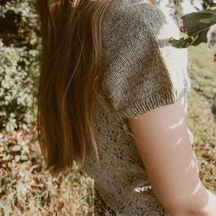 Summerwood Tee by Lív Ulven in Saona