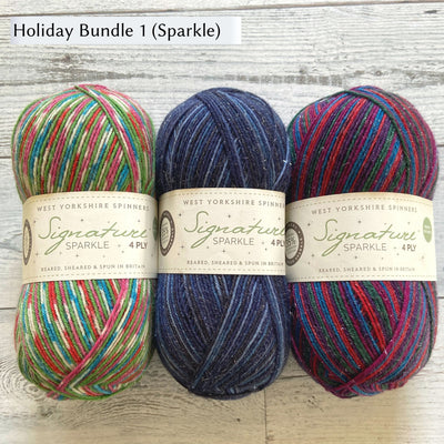 West Yorkshire Spinners (WYS) Signature 4 ply Yarn - Holiday Collection