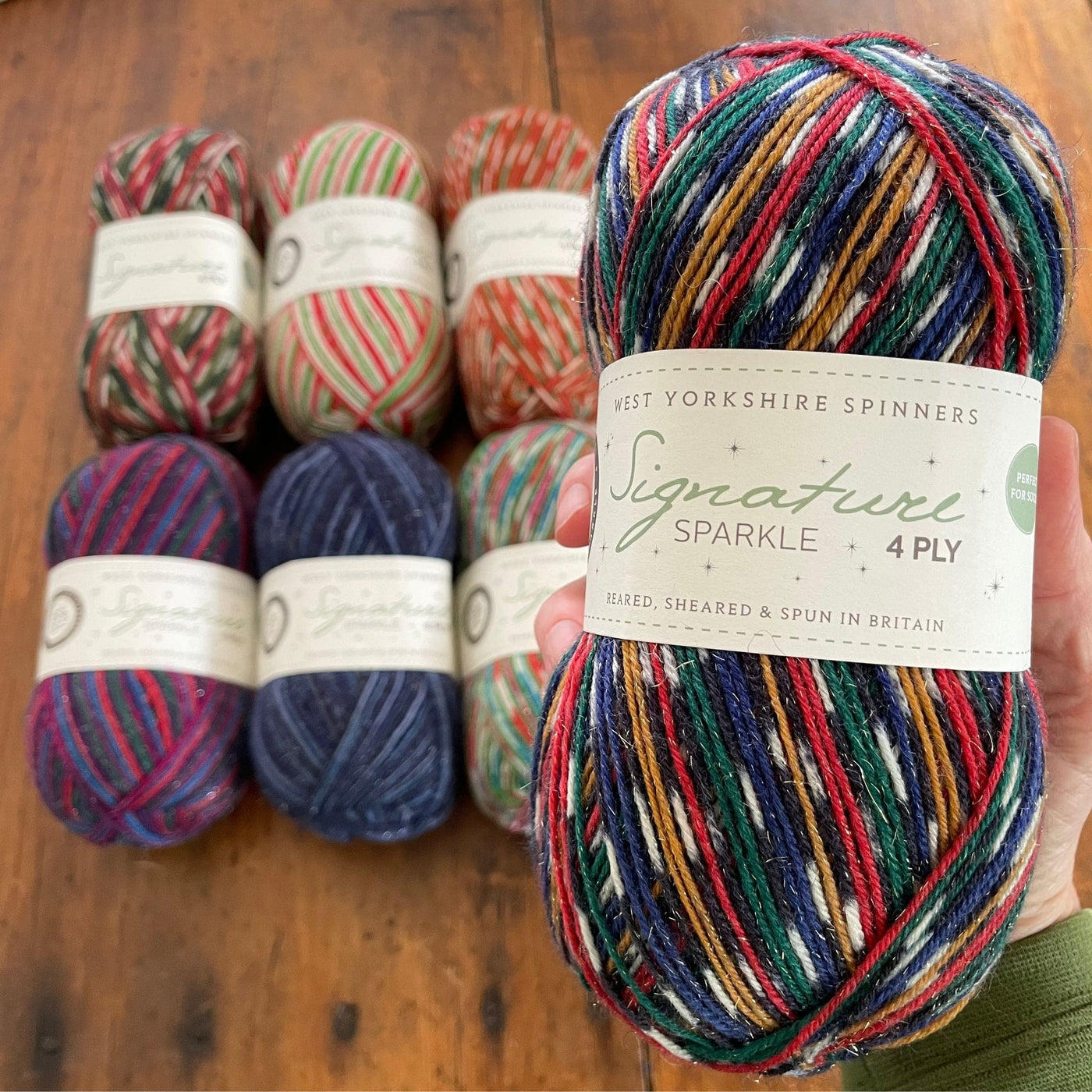 West Yorkshire Spinners (WYS) Signature 4 ply Yarn - Holiday Collection