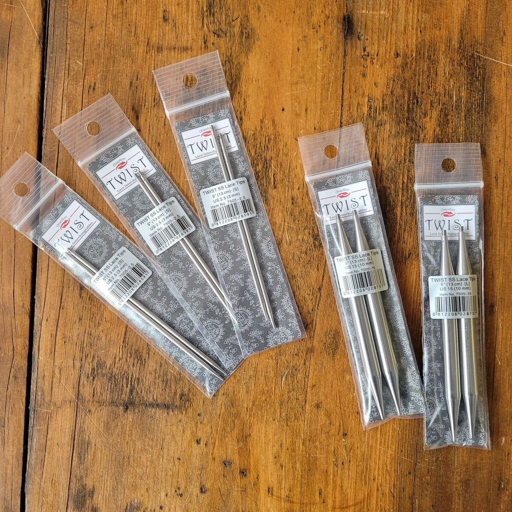 ChiaoGoo TWIST Interch. Tip Sleeve 5-8cm 3.50-5.00mm - Opbergmouw Voor Breinaalden