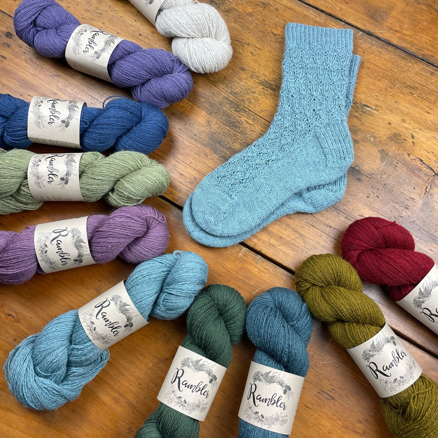 'Knit the Agatha Socks' Course