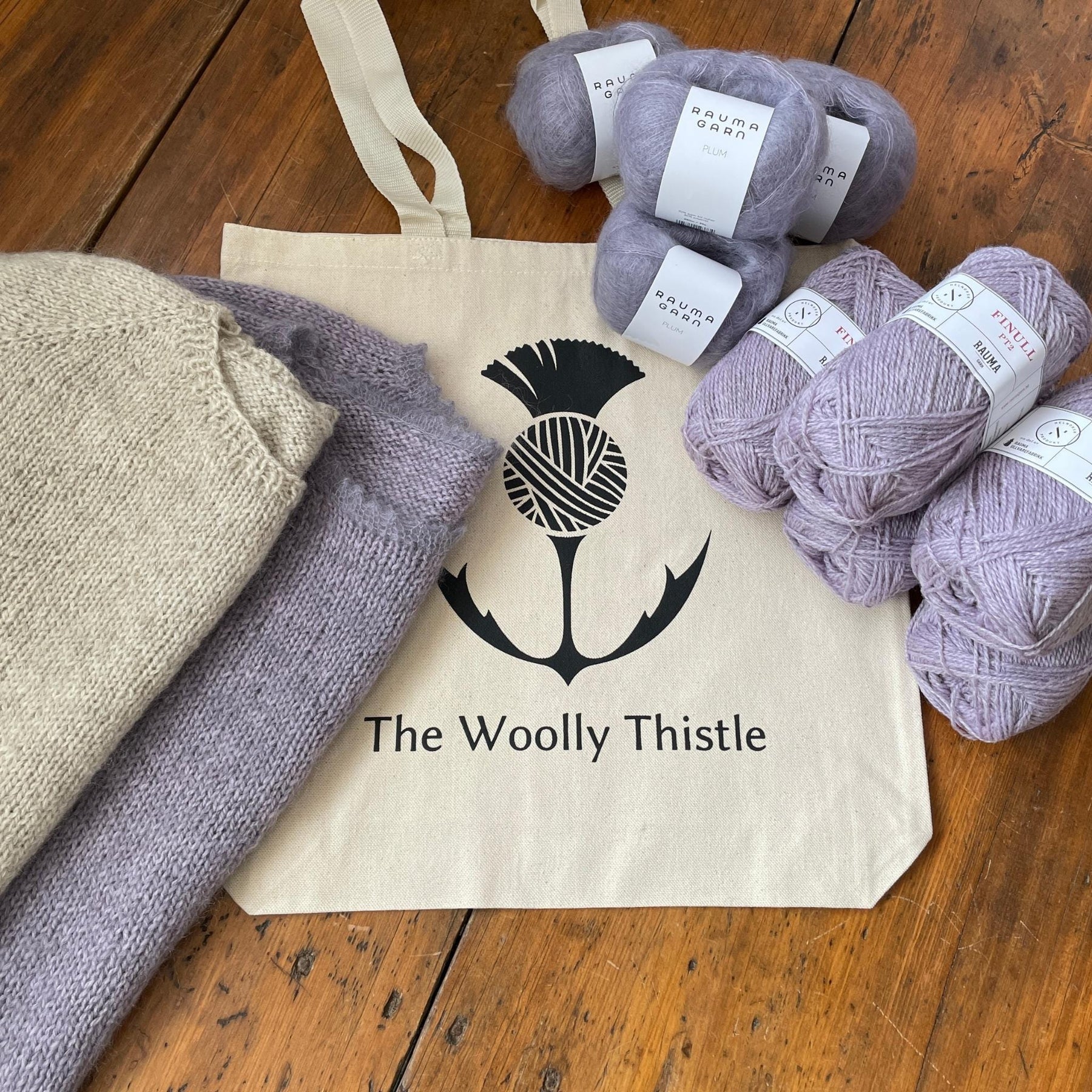 Vanilla Fluff Sweater Kit – The Woolly Thistle