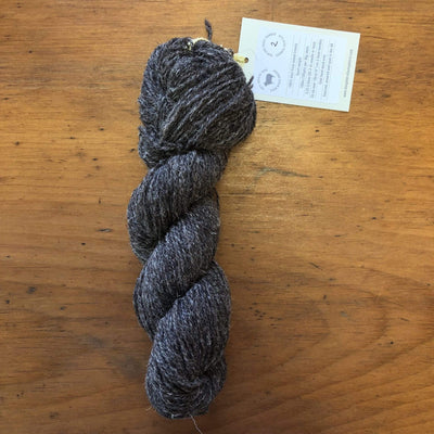 The Woolly Thistle Ram Jam Sport 2ply yarn from Daughter of a Shepherd in Mid Grey