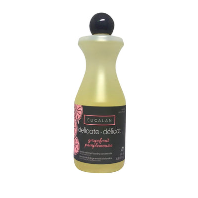 bottle of eucalan washing liquid
