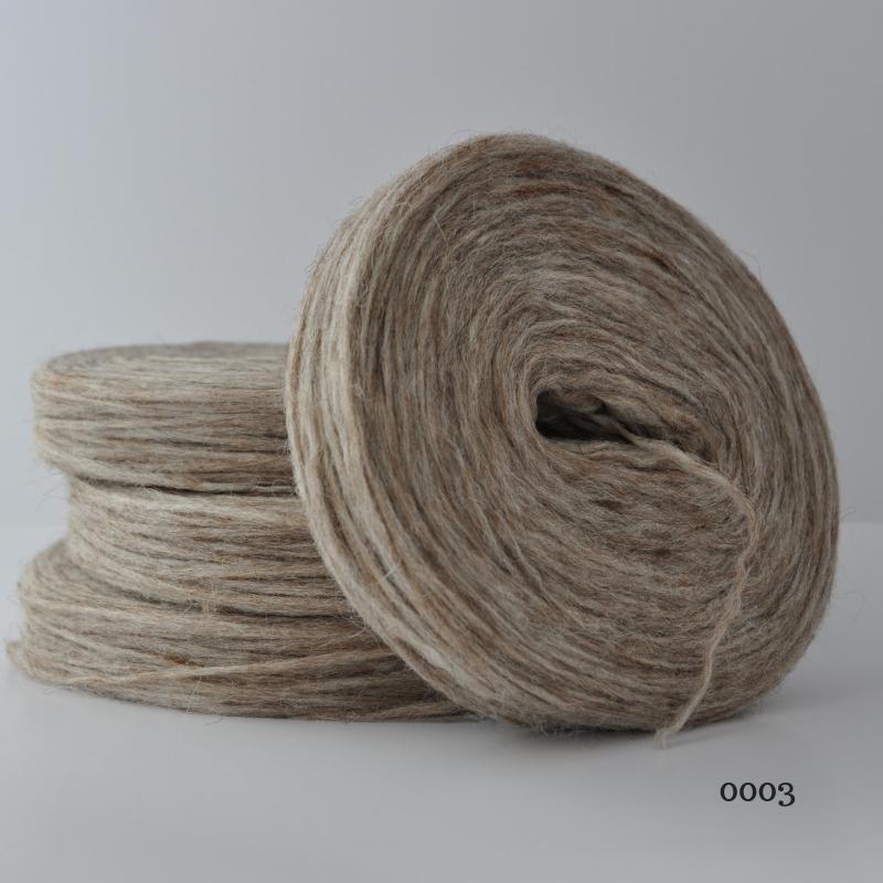 Plötulopi Unspun Wool in Light Beige Heather - 0003