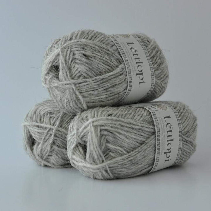 Ball of Lettlopi in colorway 0054 - ash heather