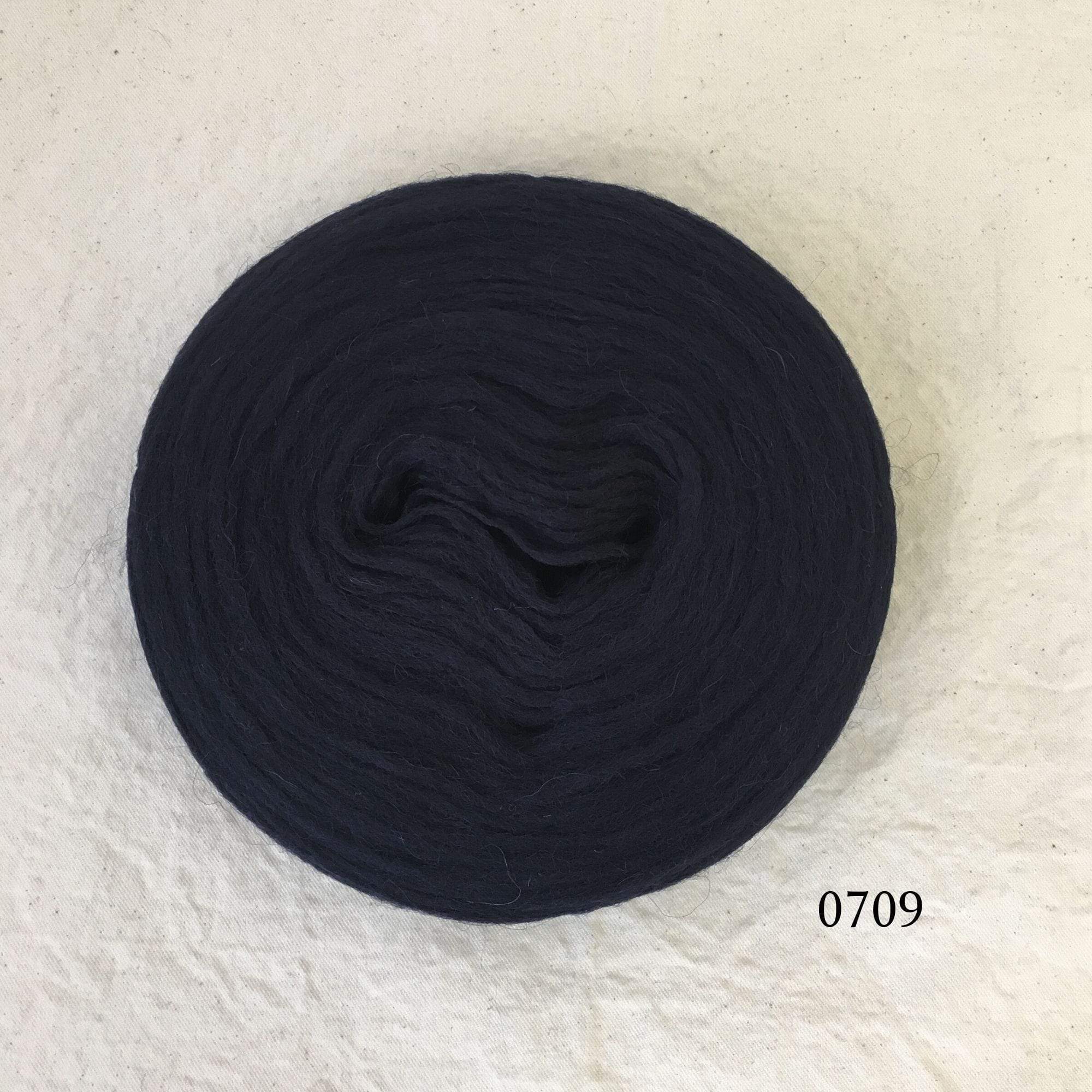 Plötulopi Unspun Wool in Midnight Blue - 0709