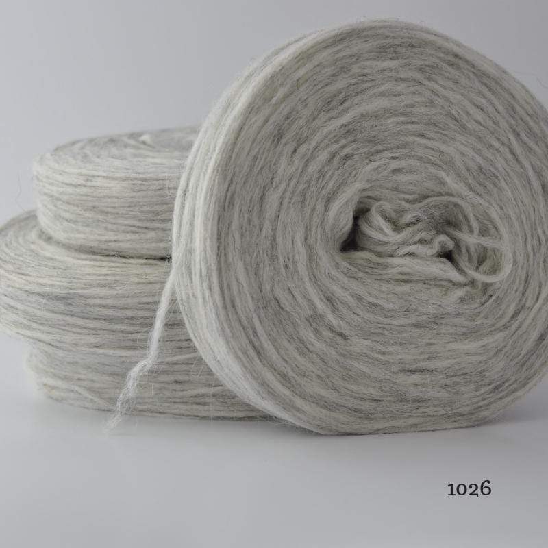 Plötulopi Unspun Wool in Light Ash Heather - 1026