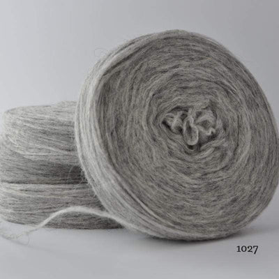 Plötulopi Unspun Wool in Ash Heather - 1027