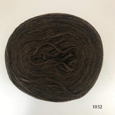 Plötulopi Unspun Wool in Chocolate Heather - 1032