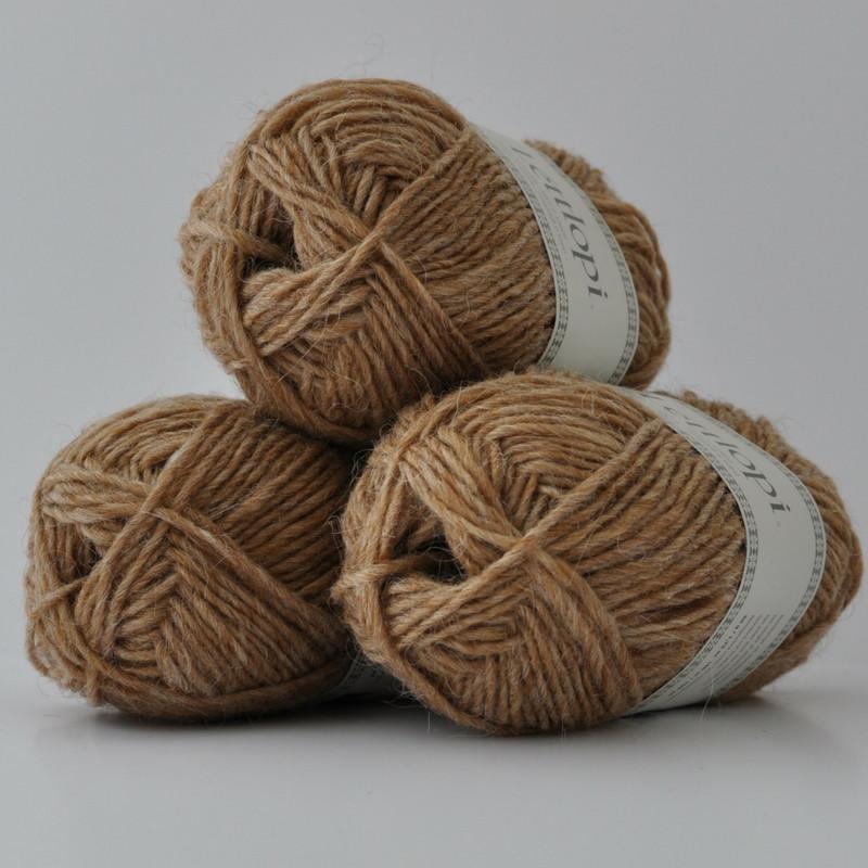 Ball of Lettlopi in colorway 1419 - barley.