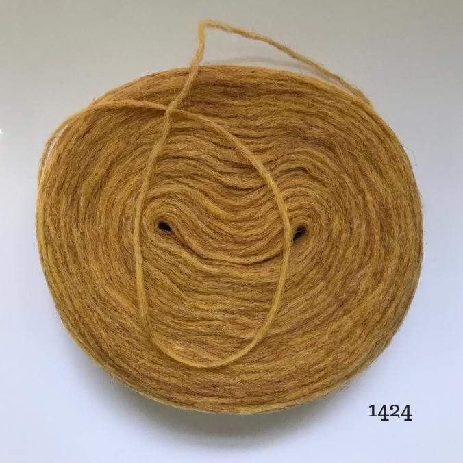 Plötulopi Unspun Wool in Golden Yellow Heather - 1424