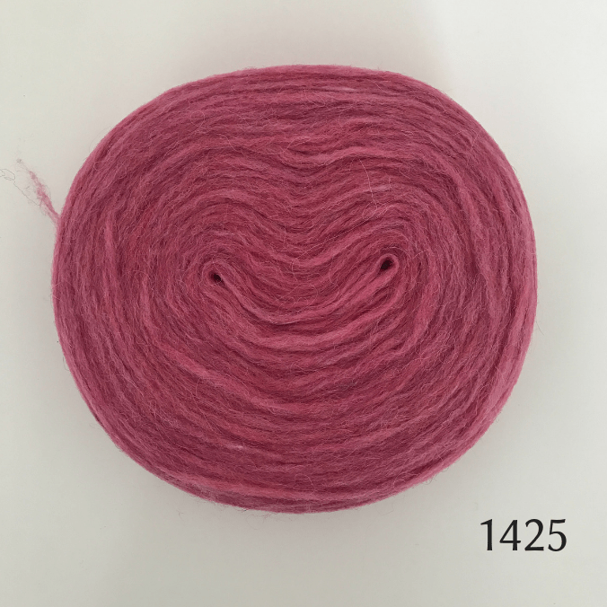 Plötulopi Unspun Wool in Sunset Rose - 1425