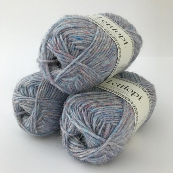Ball of Lettlopi in colorway 1702 - milky way.