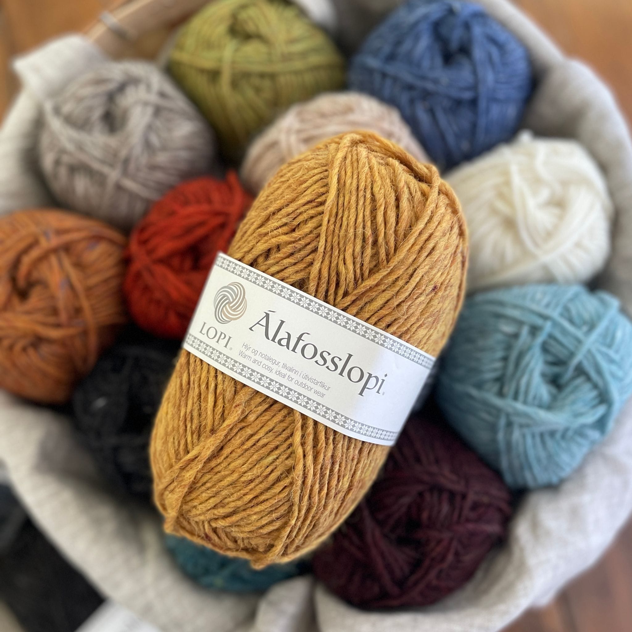 Álafosslopi Yarn – The Woolly Thistle