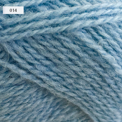 Jamieson & Smith 2ply Jumper Weight, light fingering weight yarn, in color 014, sky blue