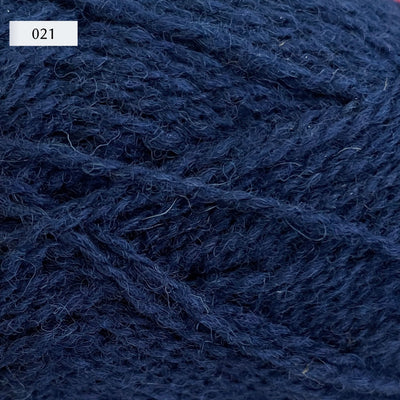 Jamieson & Smith 2ply Jumper Weight, light fingering weight yarn, in color 021 in dark royal blue