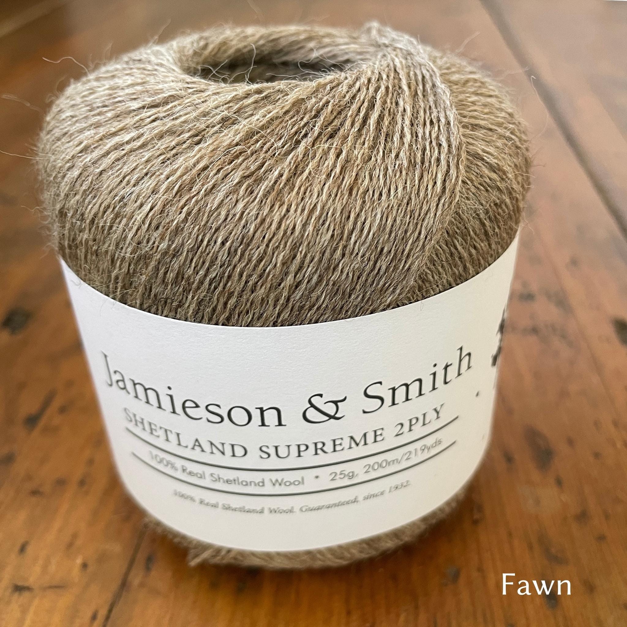 Jamieson & Smith 2ply Shetland Supreme Lace Weight yarn – The