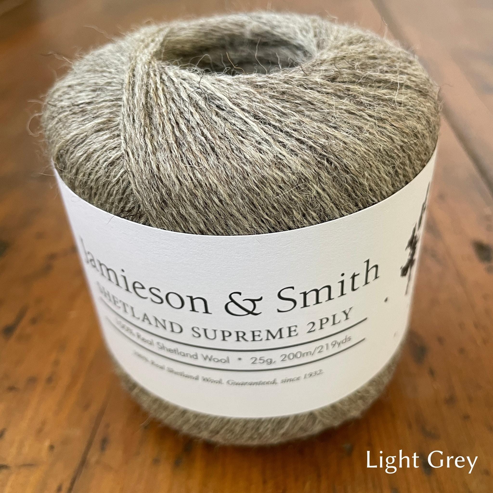 Jamieson & Smith 2ply Shetland Supreme Lace Weight yarn – The