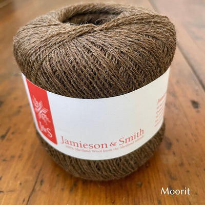 Jamieson & Smith 2ply Shetland Supreme Lace Weight yarn