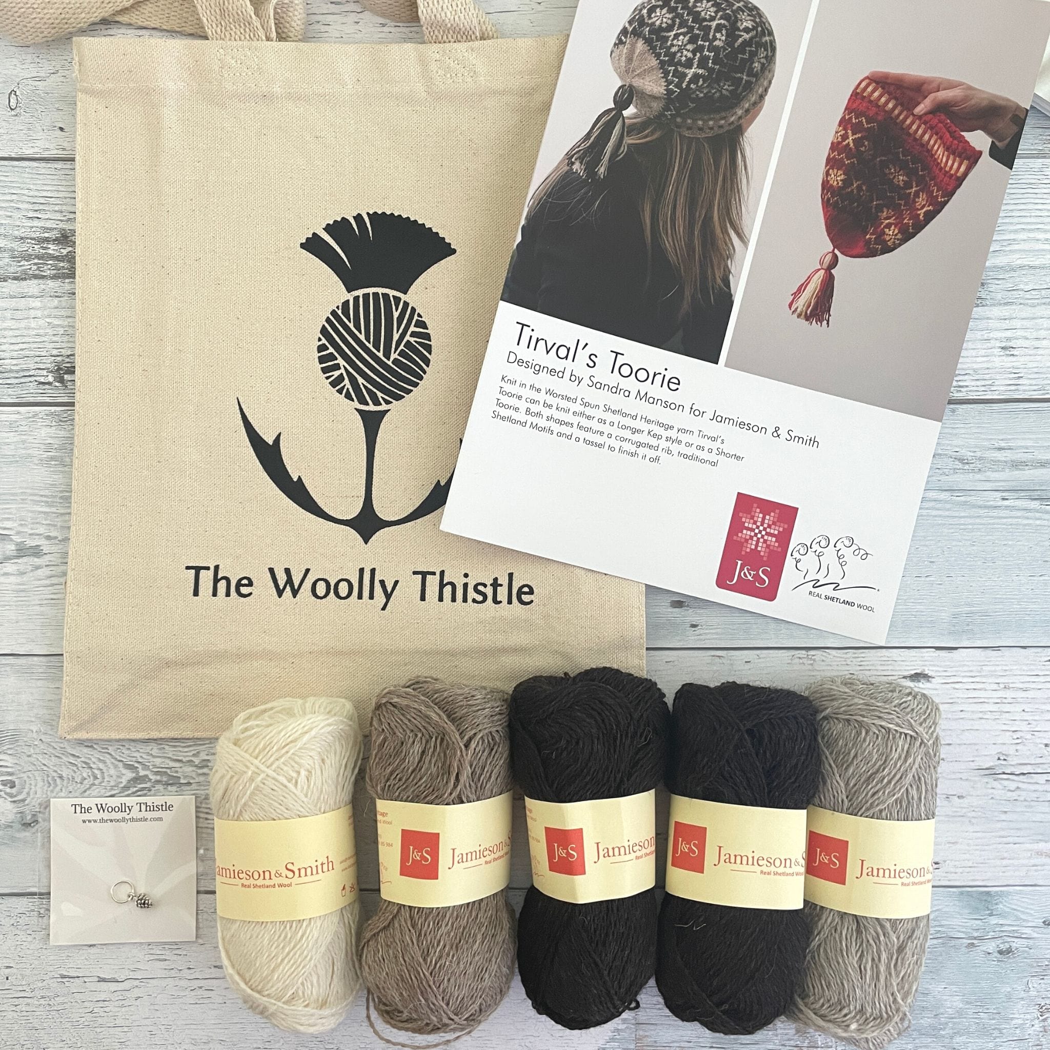 Tirval's Toorie Kits in Jaimeson & Smith – The Woolly Thistle