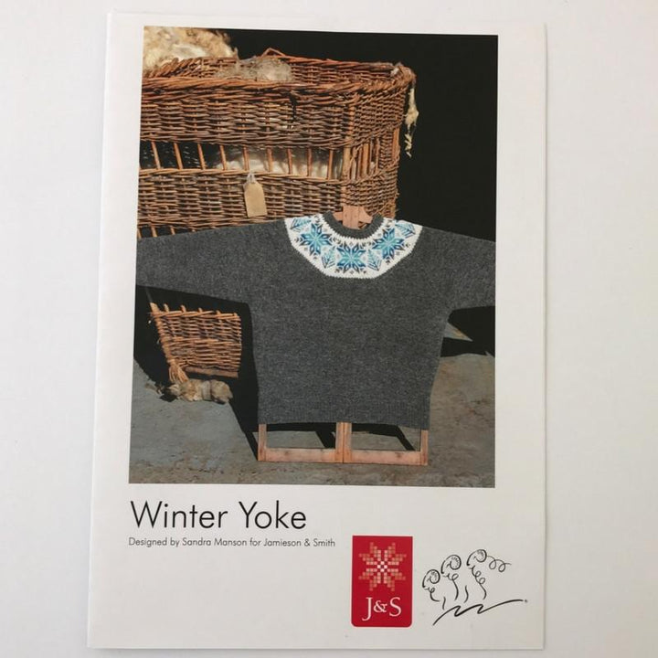 Winter Yoke pattern Cover